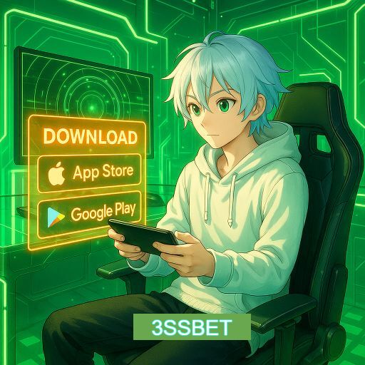Imagem promocional da 3SSBET mostrando a plataforma e suas vantagens