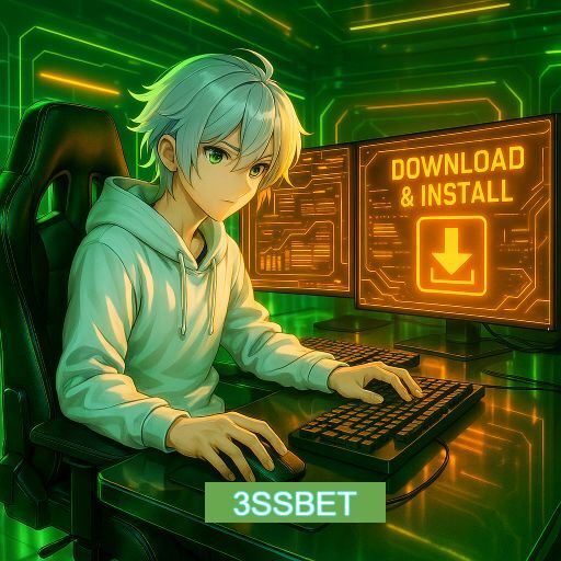 Imagem promocional da 3SSBET mostrando a plataforma e suas vantagens