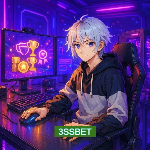 Imagem promocional da 3SSBET mostrando a plataforma e suas vantagens