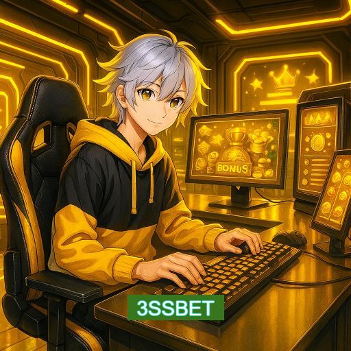 Imagem promocional da 3SSBET mostrando a plataforma e suas vantagens