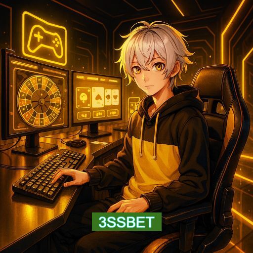 Imagem promocional da 3SSBET mostrando a plataforma e suas vantagens