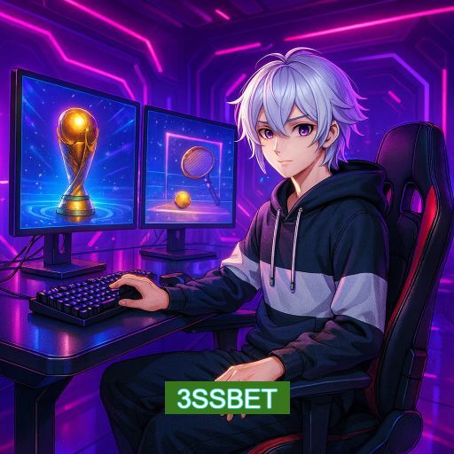Imagem promocional da 3SSBET mostrando a plataforma e suas vantagens