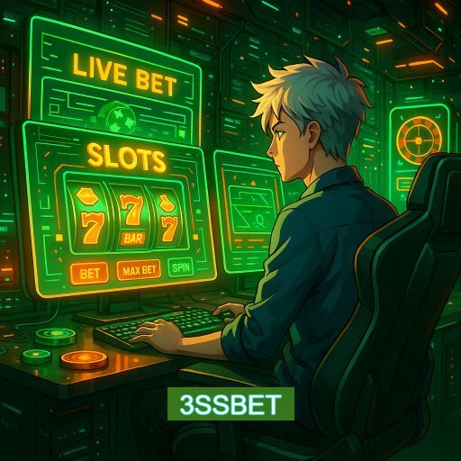 Imagem promocional da 3SSBET mostrando a plataforma e suas vantagens