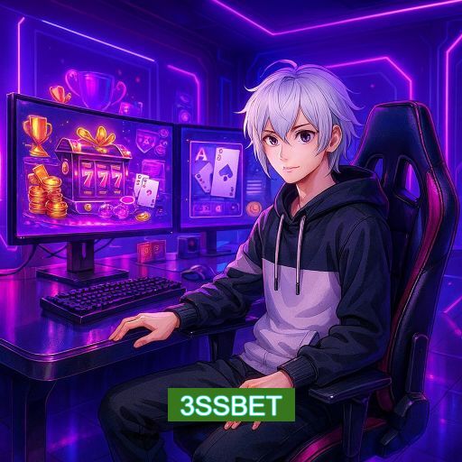 Imagem promocional da 3SSBET mostrando a plataforma e suas vantagens